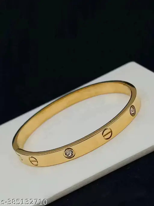 Gold-plated Anti tarnish Kada Cearo ornato jewellery