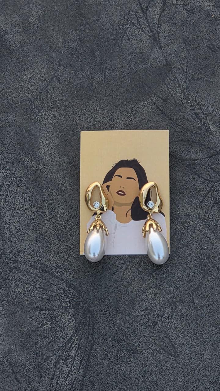 Anti tarnish earrings | Opulence cascade Cearo ornato jewellery