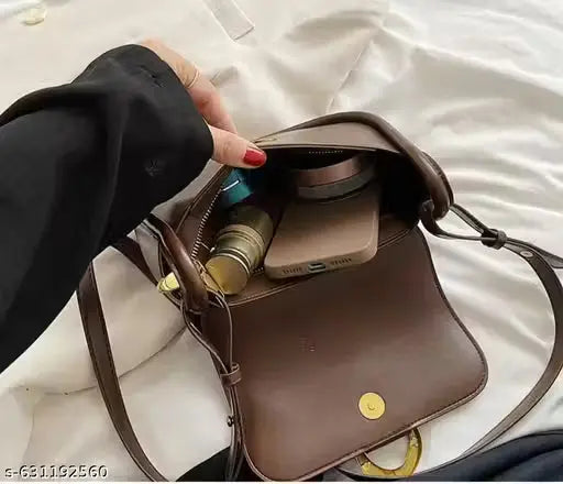 Sling bags for women in Coffee/ brown colour ENAYAFASHION